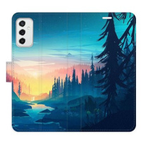 iSaprio flip pouzdro Magical Landscape pro Samsung Galaxy M52 5G