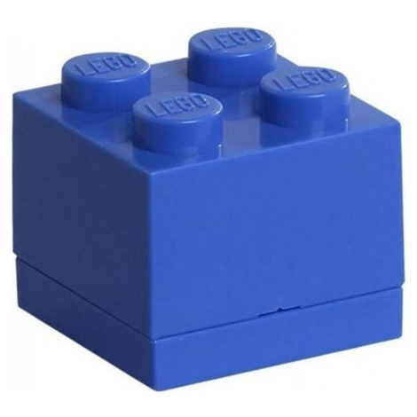 LEGO® Mini Box 4,6 x 4,6 x 4,3 cm Modrý