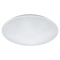 Bílé kulaté LED stropní svítidlo Trio Kato, průměr 60 cm