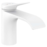 HANSGROHE Vivenis Umyvadlová baterie 80, EcoSmart, matná bílá 75012700