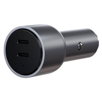 Satechi 40W Dual USB-C PD Car Charger - Silver