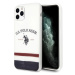 Kryt US Polo USHCN58PCSTRB iPhone 11 Pro white Tricolor Pattern Collection (USHCN58PCSTRB)