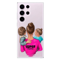 iSaprio Super Mama pro Boy and Girl pro Samsung Galaxy S23 Ultra