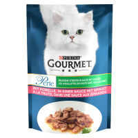 Gourmet Perle 26 x 85 g - pstruh se špenátem