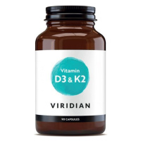 Viridian Vitamin D3 & K2 90 kapslí