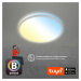 BRILONER LED CCT Smart stropní svítidlo pr. 33,3 cm 24W 2500lm chrom BRILO 3064-014