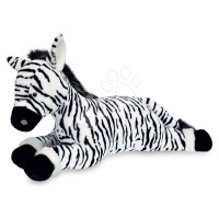 Plyšová zebra Zephir the Zebra Histoire d’ Ours černobílá 50 cm od 0 měsíců