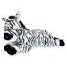 Plyšová zebra Zephir the Zebra Histoire d’ Ours černobílá 50 cm od 0 měsíců