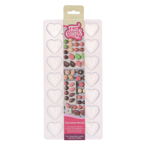 Funcakes Forma na čokoládové pralinky - Srdce