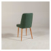 Hanah Home Jídelní židle VINA tmavě zelená/atlantic