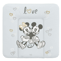 Ceba Podložka přebalovací měkká na komodu (75x72) Disney Minnie & Mickey Grey