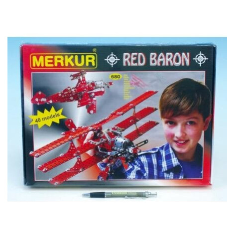 Stavebnice MERKUR Red Baron 680ks