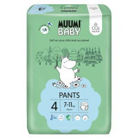 MUUMI BABY Pants 4 Maxi 7-11 kg kalhotkové eko pleny 40 ks