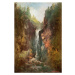 Obrazová reprodukce Waterfall , 1873, Gustave Courbet, 26.7 × 40 cm