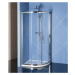 POLYSAN EASY čtvrtkruhová sprchová zástěna 1200x900, L/R, čiré sklo EL2715