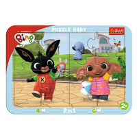 TREFL - Baby puzzle s rámečkem - Bing