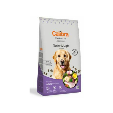 Calibra Dog Premium Line Senior&Light 12 kg NEW sleva