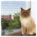 Trixie ochranná síť pro kočky - olivová - 4 x 3 m