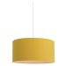 Závěsná lampa bílá se žlutým odstínem 50 cm - Combi 1