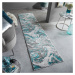 Flair Rugs koberce DOPRODEJ: 80x300 cm Běhoun Eris Marbled Emerald - 80x300 cm