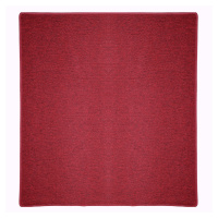 Vopi koberce Kusový koberec Astra červená čtverec - 250x250 cm