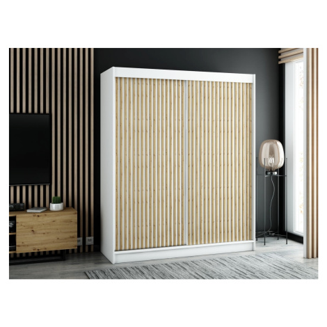 Skříň s posuvnými dveřmi Lamelo 1 180 - Abiks Meble