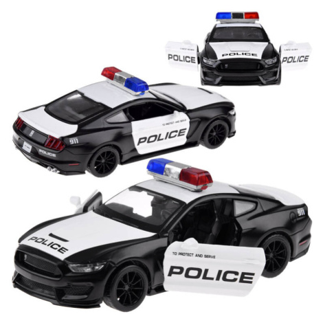 mamido  Kovové autíčko policie Ford Mustang Shelby GT350 1:32 s efekty