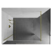 MEXEN/S KIOTO Sprchová zástěna WALK-IN 70x200 cm 8 mm, zlatá, zrcadlové sklo 800-070-101-50-50
