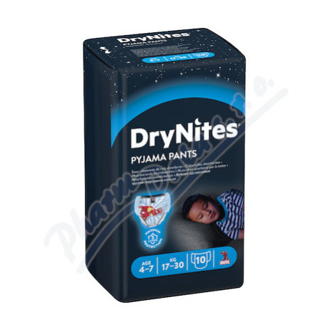 DryNites natah.kalhotky chlap.4-7let/17-30kg/10ks