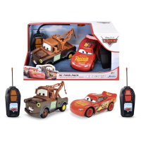 Dickie RC Cars Blesk McQueen a Burák Twin Pack 14 cm, 1 : 32, 1kan