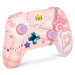 PowerA Enhanced Wireless Controller Super Mario Princess Peach Plaid NSGP0255-01 Růžová