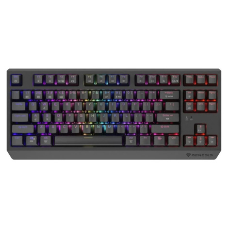 Genesis THOR 230 TKL RGB bezdrátová mechanická klávesnice černá Outemu Red NKG-2106