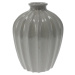 Porcelánová váza Sevila, 14,5 x 20 cm, šedá