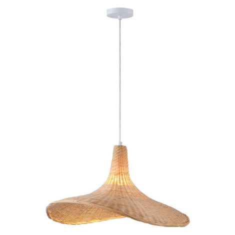 Eurolamp Lustr na lanku CALYPSO 1xE27/40W/230V bambus 144-33092