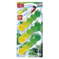 Devil WC Bicolor 5ball, závěsný, 3 × 35 g, natur fresh