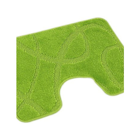 Kvalitex WC předložka 50 × 60 cm elipsy zelená