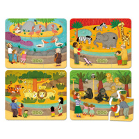 VILAC Dřevěné puzzle zoo