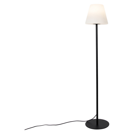 Chytrá venkovní stojací lampa černá včetně Wifi A60 - Virginia QAZQA