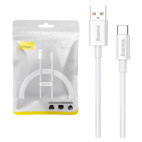 Baseus Superior 100W kabel USB na USB-C 1,5 m (bílý)