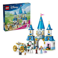 LEGO® Disney 43275 Popelčin zámek a kočár s koňmi