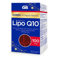 GS Koenzym Lipo Q10 100mg cps.60+10 dárek