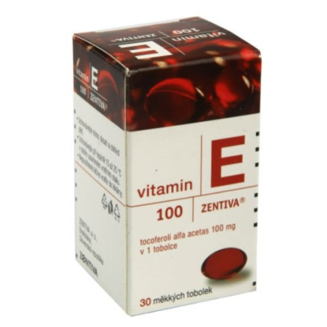 ZENTIVA Vitamin E 100 mg 30 měkkých tobolek