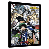 Obraz na zeď - My Hero Academia - An Enemy Threat, 34.3 × 44.5 cm