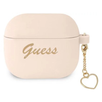 Guess GUA3LSCHSP AirPods 3 cover pink Silicone Charm Collection (GUA3LSCHSP)