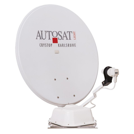 Crystop Satelitní systém Cryostop AutoSat Light S Digital Single One-Button Control Panel bílá