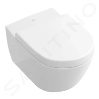 VILLEROY & BOCH Subway 2.0 Závěsné WC, DirectFlush, AntiBac, CeramicPlus, alpská bílá 5614R0T2