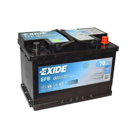 Autobaterie EFB EXIDE START-STOP EL700 70Ah 12V