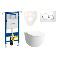 Cenově zvýhodněný závěsný WC set Geberit do lehkých stěn / předstěnová montáž+ WC VitrA VitrA Sh