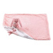 NATTOU deka plyšová s mazlíčkem Lapidou Old Pink Pineapple White 50×50 cm