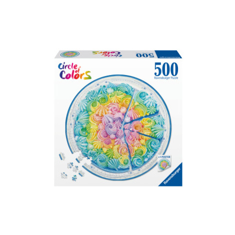 Puzzle Duhový dort 500 dílků RAVENSBURGER